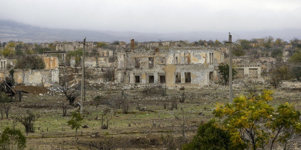 Aghdam before and after occupation