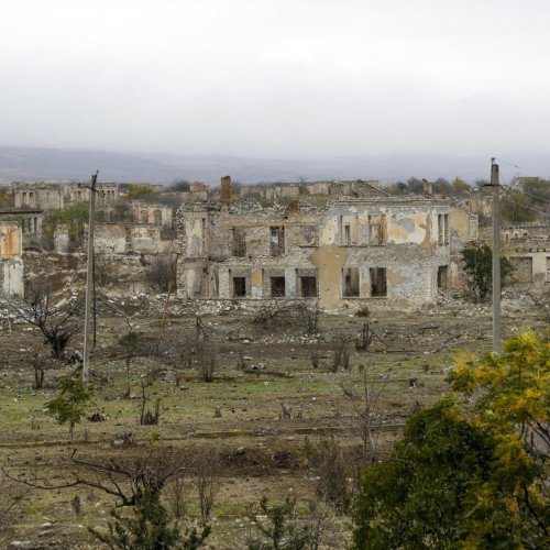 Aghdam before and after occupation