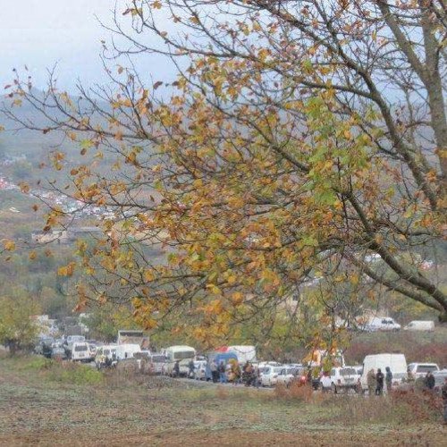 Armenians leaving Khankendi city